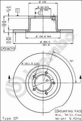 AP 16600 - Discofreno autozon.pro