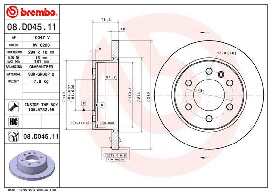 AP 10047V - Discofreno autozon.pro