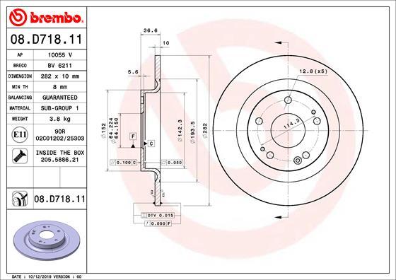 AP 10055 V - Discofreno autozon.pro