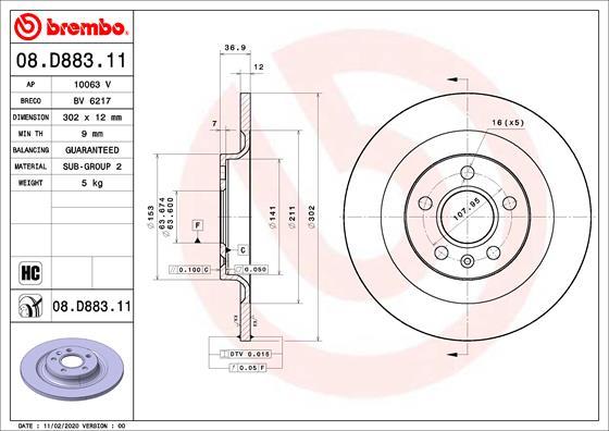 AP 10063 V - Discofreno autozon.pro