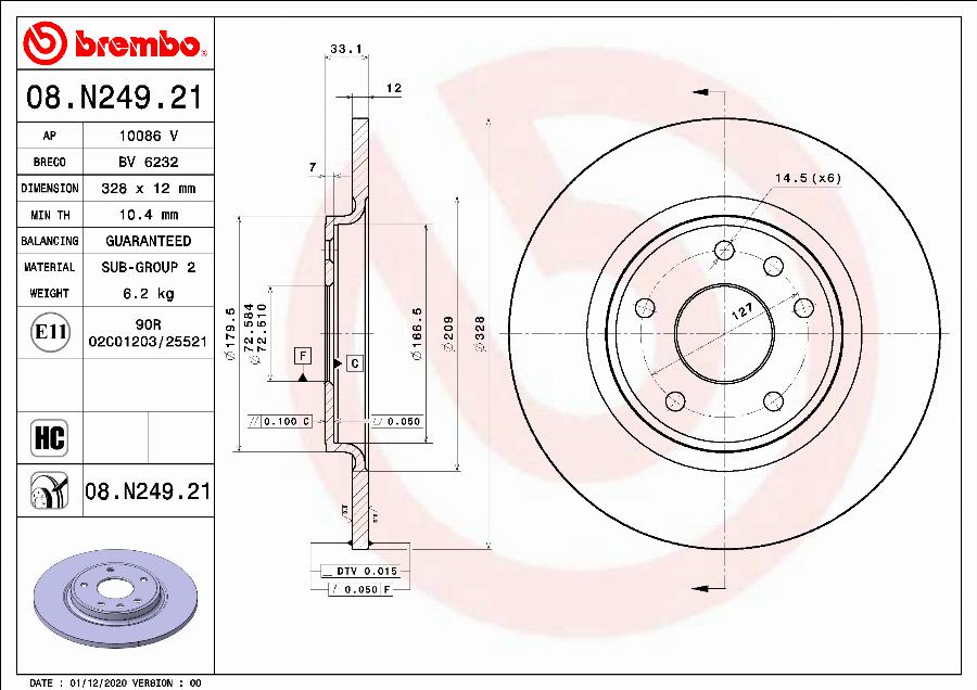 AP 10086 V - Discofreno autozon.pro