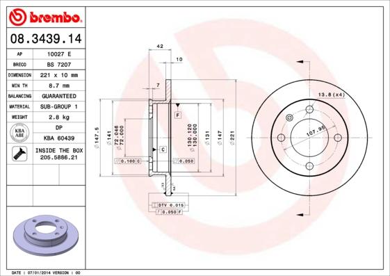 AP 10027 E - Discofreno autozon.pro