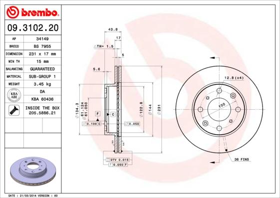 AP 34149 - Discofreno autozon.pro