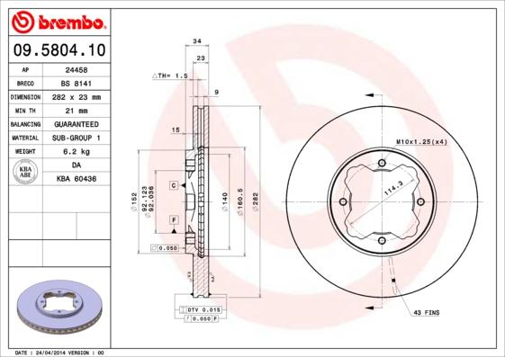 AP 24458 - Discofreno autozon.pro