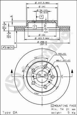 AP 24420 - Discofreno autozon.pro