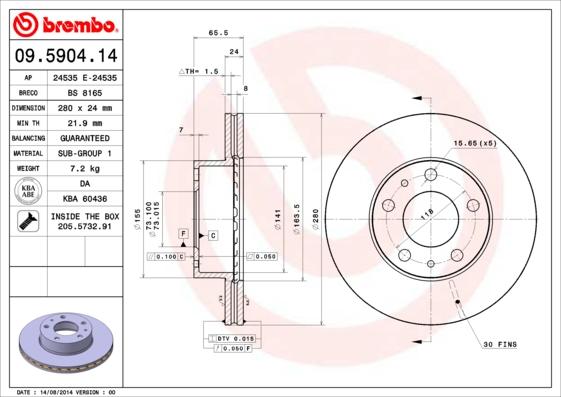 AP 24535 E - Discofreno autozon.pro