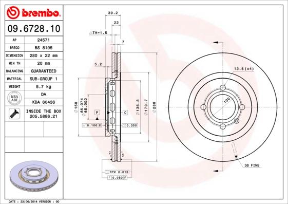 AP 24571 - Discofreno autozon.pro