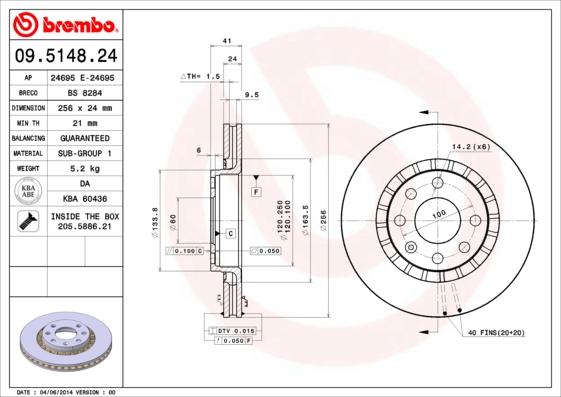 AP 24695 E - Discofreno autozon.pro