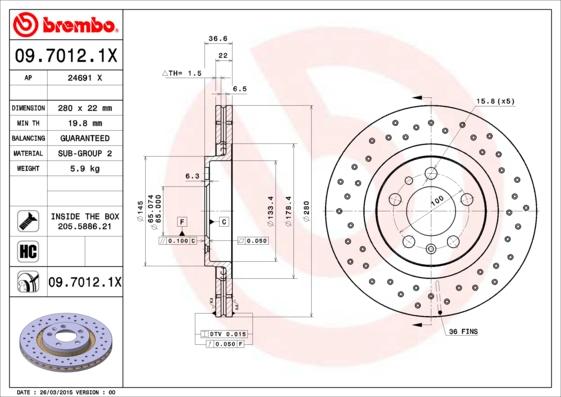 AP 24691 X - Discofreno autozon.pro