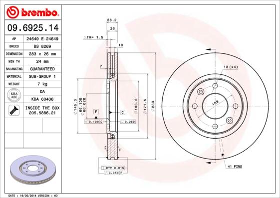 AP 24649 E - Discofreno autozon.pro