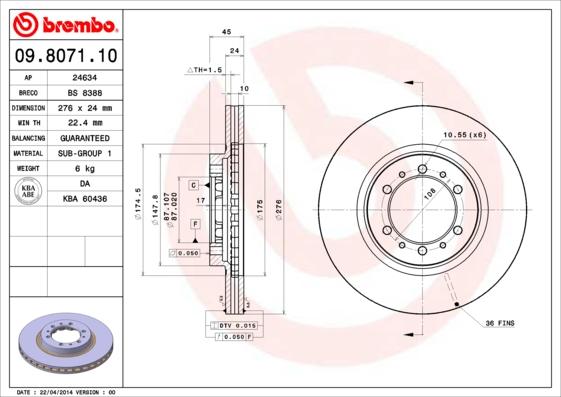 AP 24634 - Discofreno autozon.pro