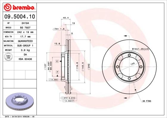 AP 24194 - Discofreno autozon.pro