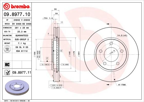 AP 24842 V - Discofreno autozon.pro