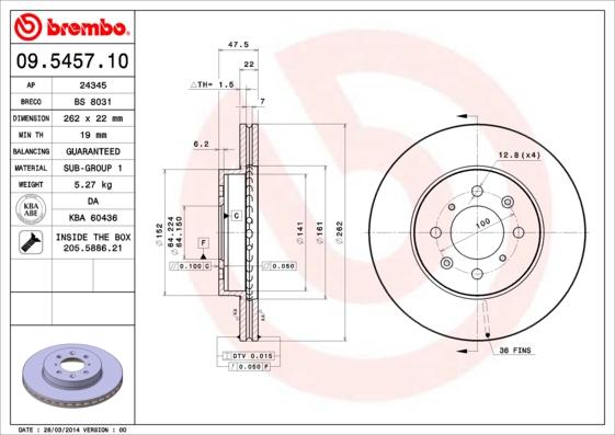 AP 24345 - Discofreno autozon.pro