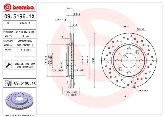 AP 24249 X - Discofreno autozon.pro