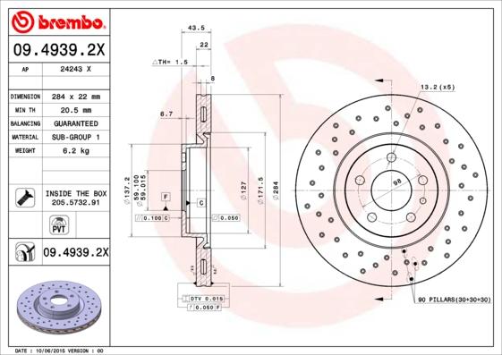 AP 24243 X - Discofreno autozon.pro