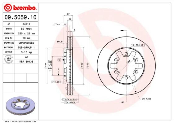 AP 24212 - Discofreno autozon.pro