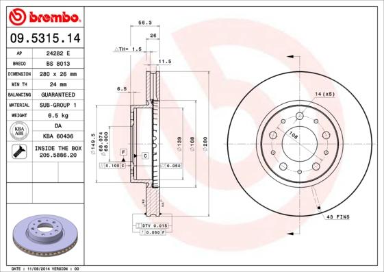 AP 24282 E - Discofreno autozon.pro