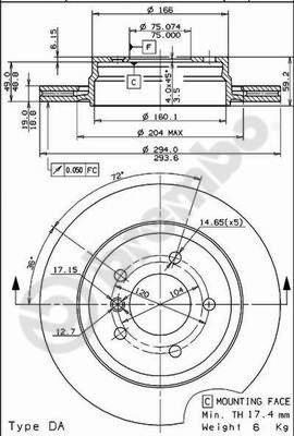 AP 24749 V - Discofreno autozon.pro