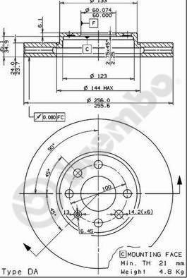 AP 24738 V - Discofreno autozon.pro