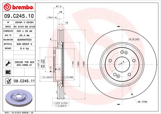 AP 25494 V - Discofreno autozon.pro