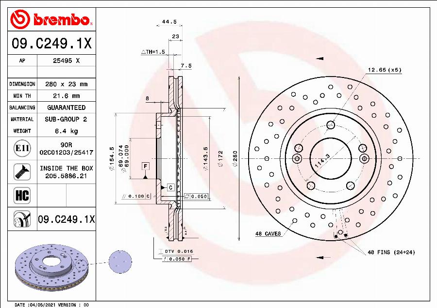 AP 25495 X - Discofreno autozon.pro