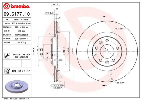 AP 25491 V - Discofreno autozon.pro