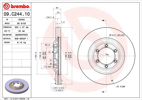 AP 25493 - Discofreno autozon.pro