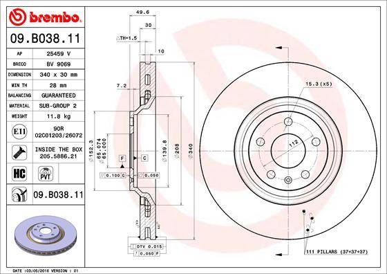 AP 25459 V - Discofreno autozon.pro