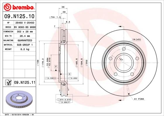 AP 25450 - Discofreno autozon.pro