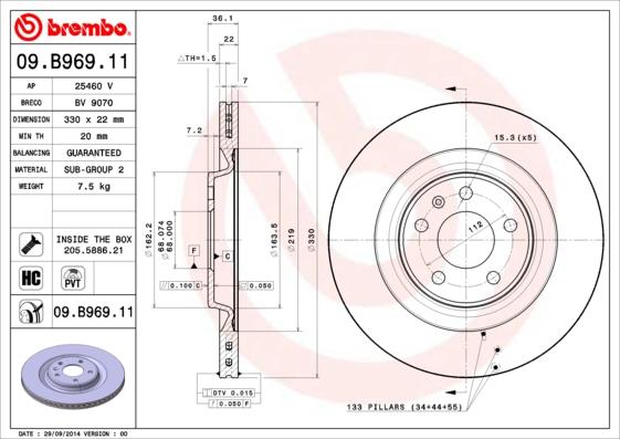 AP 25460 V - Discofreno autozon.pro