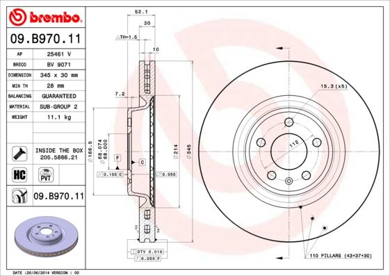 AP 25461 V - Discofreno autozon.pro