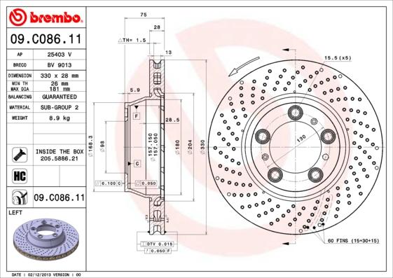 AP 25403 V - Discofreno autozon.pro