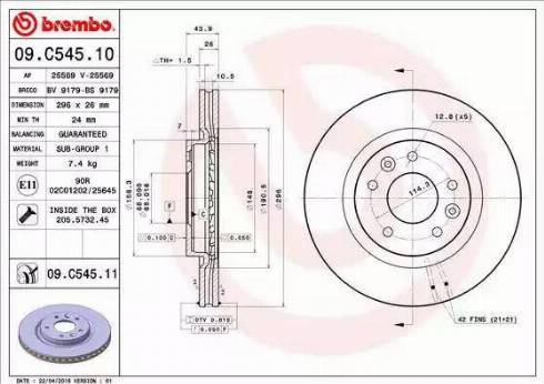 AP 25569 - Discofreno autozon.pro