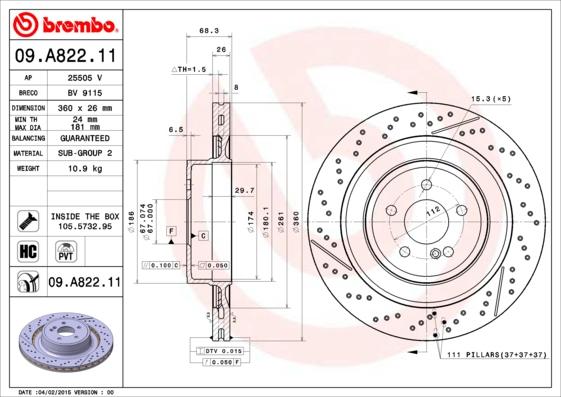 AP 25505 V - Discofreno autozon.pro