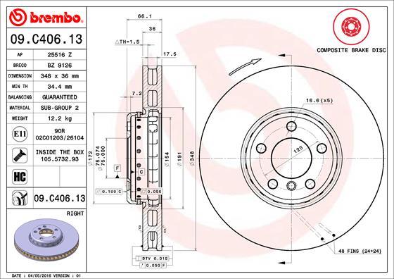 AP 25516 Z - Discofreno autozon.pro