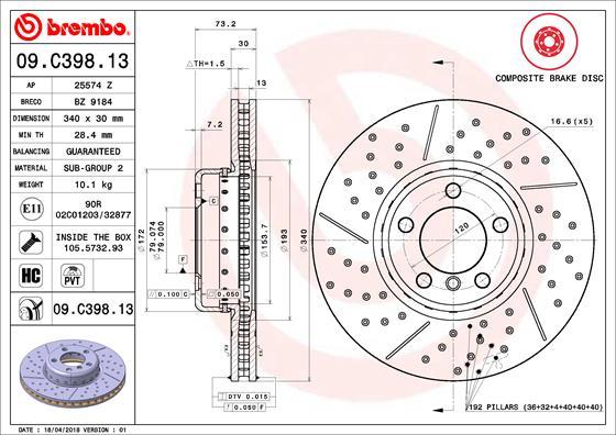 AP 25574 Z - Discofreno autozon.pro