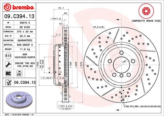 AP 25575 Z - Discofreno autozon.pro