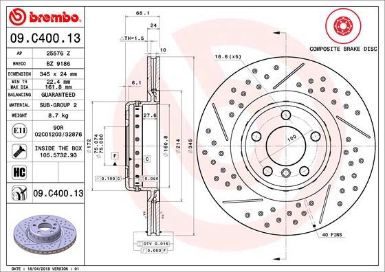 AP 25576 Z - Discofreno autozon.pro