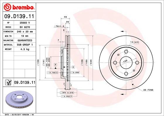 AP 25660 V - Discofreno autozon.pro