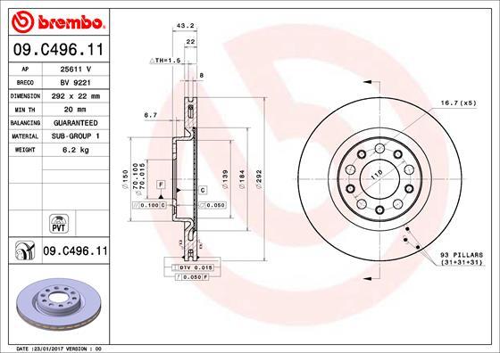 AP 25611 V - Discofreno autozon.pro