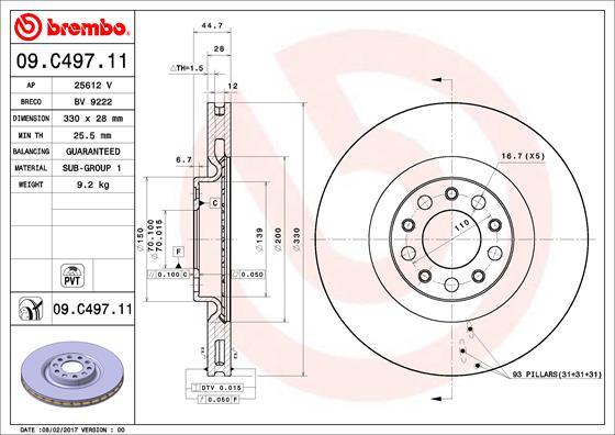 AP 25612 V - Discofreno autozon.pro