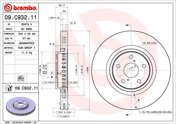 AP 25675 V - Discofreno autozon.pro