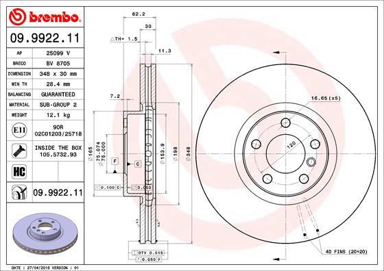 AP 25099 V - Discofreno autozon.pro