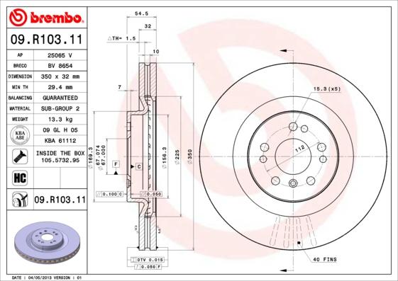 AP 25065 V - Discofreno autozon.pro