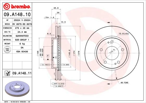 AP 25024 V - Discofreno autozon.pro