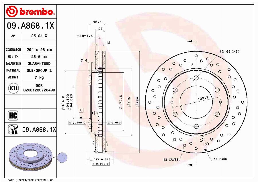 AP 25194 X - Discofreno autozon.pro