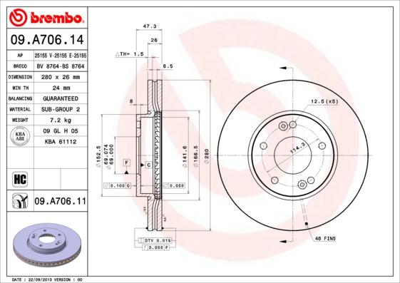 AP 25155 V - Discofreno autozon.pro