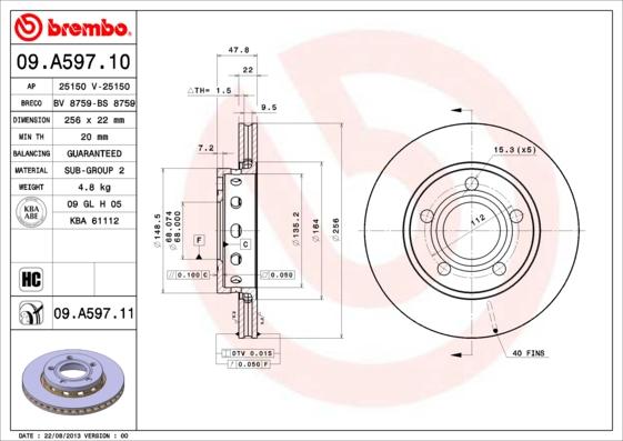 AP 25150 V - Discofreno autozon.pro