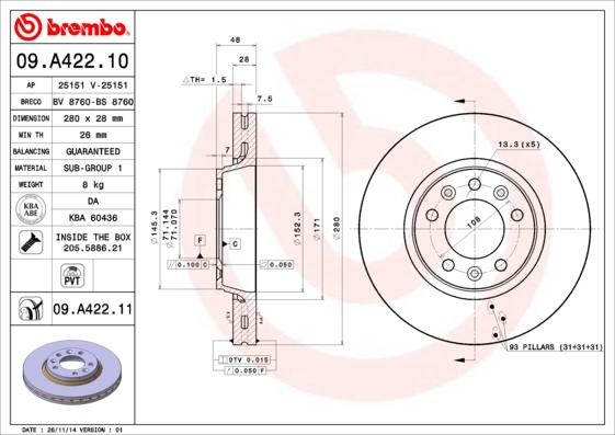 AP 25151 - Discofreno autozon.pro